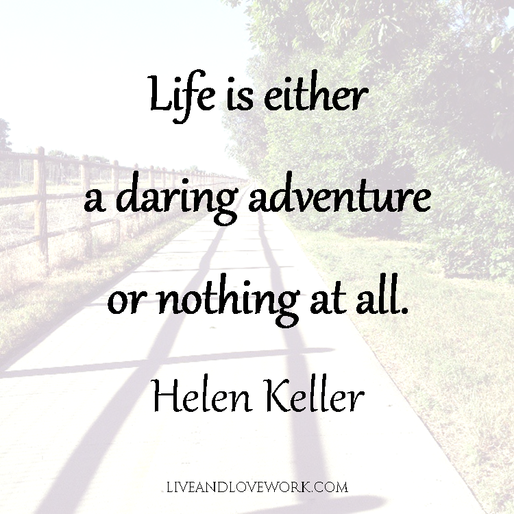 life is an adventure