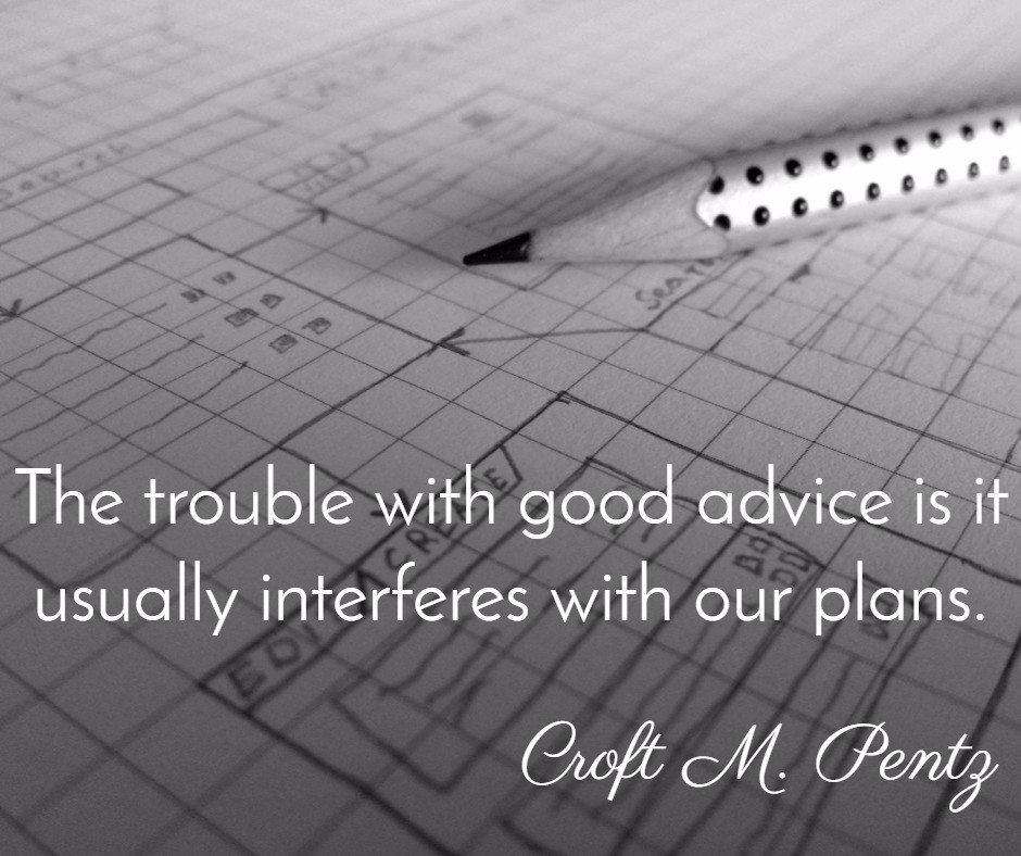 when to take advice